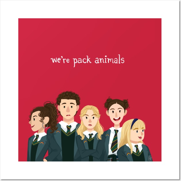 Derry Girls - Pack Animals Wall Art by artsy_alice